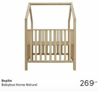Baby & Tiener Bopita babybox home naturel aanbieding
