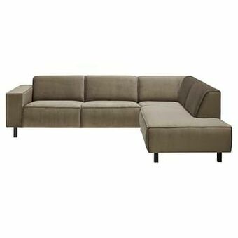 Hoekbank Lesa Rechts Taupe