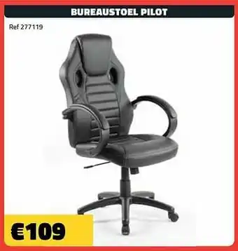 Bouwcenter Frans Vlaeminck Bureaustoel pilot aanbieding