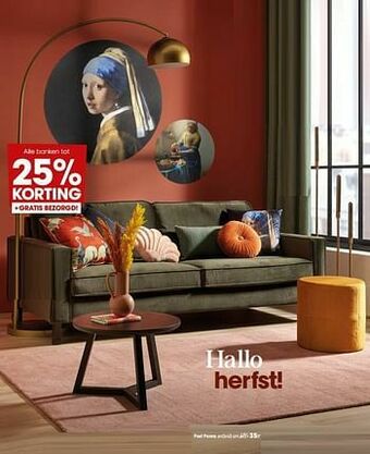 Kwantum Poef parma aanbieding