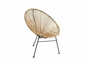 Deba Meubelen Rotan stoel - Naturel Hout aanbieding