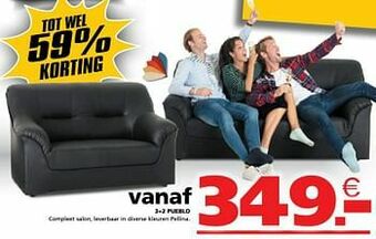 Seats and Sofas 3+2 pueblo aanbieding