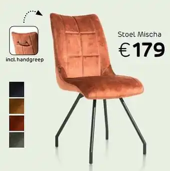 Henders & Hazel Stoel mischa aanbieding