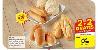 Carrefour Kleine bakkerijproducten aanbieding