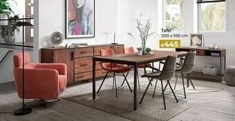 Euroshop Tafel aanbieding