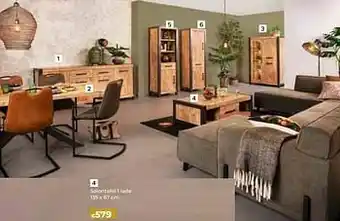 Euroshop Salontafel 1 lade aanbieding