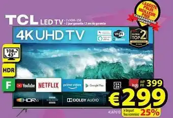 ElectroStock Tcl led tv 43ap610 aanbieding