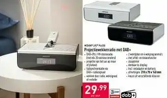ALDI Medion life p66258 projectiewekkerradio met dab+ aanbieding