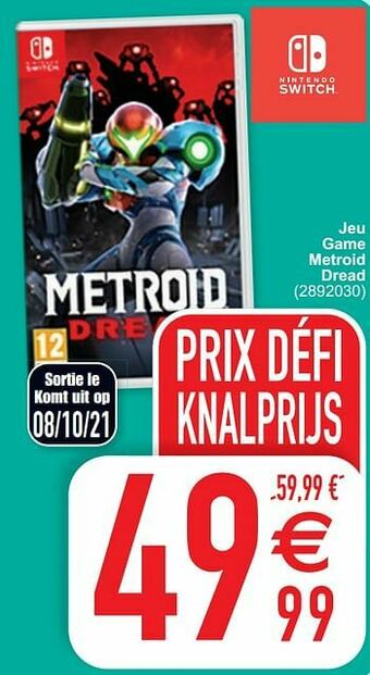 Cora Jeu game metroid dread aanbieding