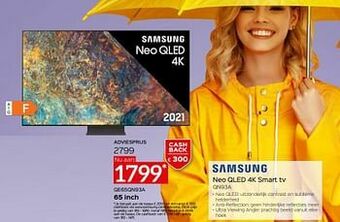 Selexion Samsung neo qled 4k smart tv qe65qn93a aanbieding