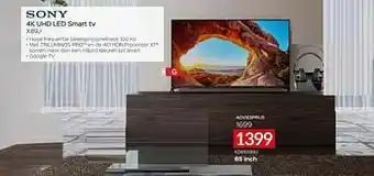 Selexion Sony 4k uhd led smart tv kd65x89j aanbieding