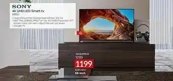 Selexion Sony 4k uhd led smart tv kd55x89j aanbieding