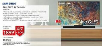 Selexion Samsung neo qled 4k smart tv qe55qn95a aanbieding