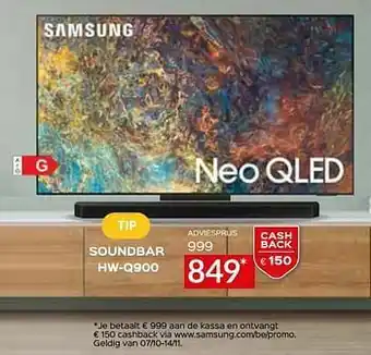 Selexion Samsung soundbar hw-q900 aanbieding