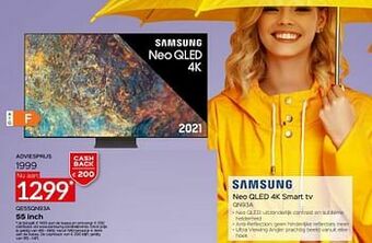 Selexion Samsung neo qled 4k smart tv qe55qn93a aanbieding