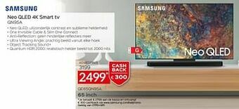 Selexion Samsung neo qled 4k smart tv qe65qn95a aanbieding