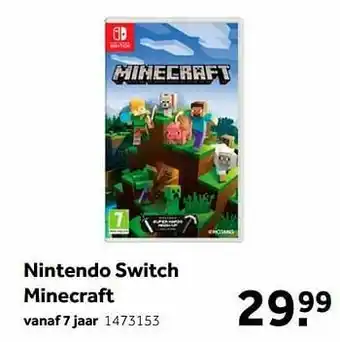 Nintendo switch minecraft