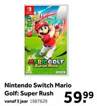 Nintendo switch mario golf super rush