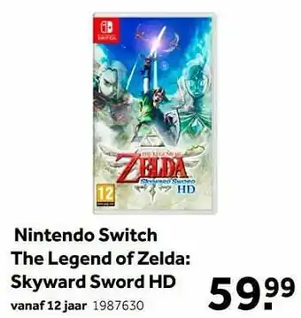 Nintendo switch the legend of zelda skyward sword hd