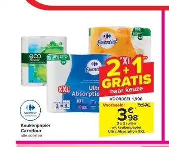 Carrefour Keukenpapier Carrefour aanbieding