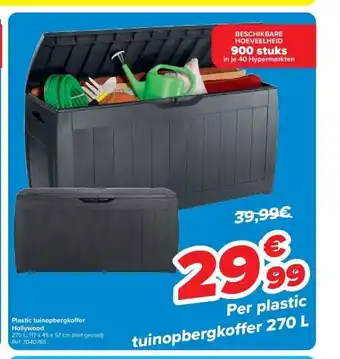 Plastic tuinopbergko er Hollywood