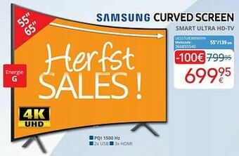 Eldi Samsung smart ultra hd-tv ue55tu8300wxxn aanbieding