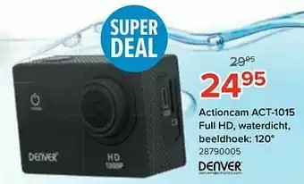 Euroshop Denver actioncam act-1015 full hd, waterdicht, beeldhoek 120° aanbieding