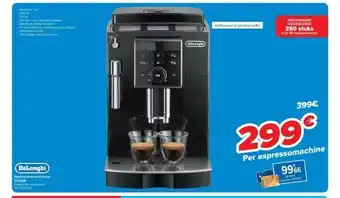 Carrefour Espressomachine Ecam 13.123B aanbieding