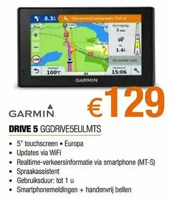 Garmin drive 5 ggdrive5eulmts