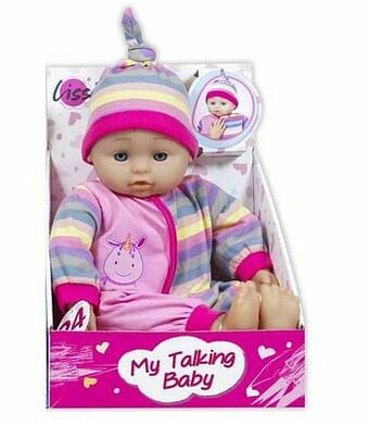 ToyChamp My Talking Baby 38cm met 24 geluiden aanbieding