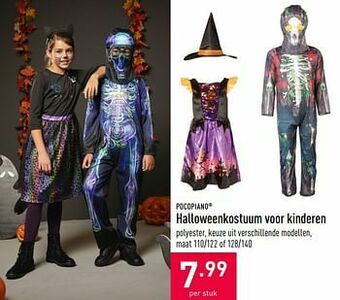 ALDI Halloweenkostuum voor kinderen aanbieding