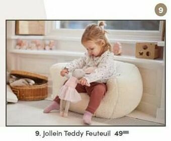 Baby & Tiener Jollein teddy feuteuil aanbieding