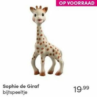 Baby & Tiener Sophie de giraf bijtspeeltje aanbieding