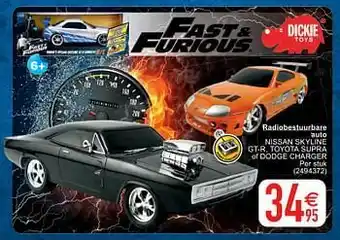 Cora Radiobestuurbare auto nissan skyline gt-r, toyota supra of dodge charger aanbieding
