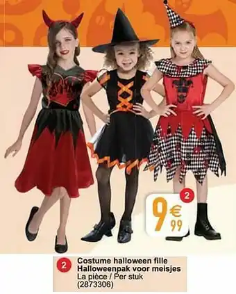 Cora Costume halloween fille halloweenpak voor meisjes aanbieding