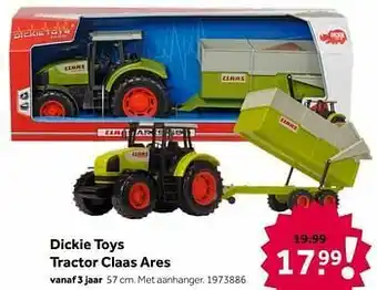 Dickie toys tractor claas ares