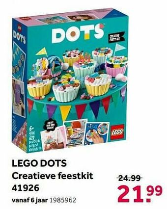 Intertoys Lego dots creatieve feestkit 41926 aanbieding
