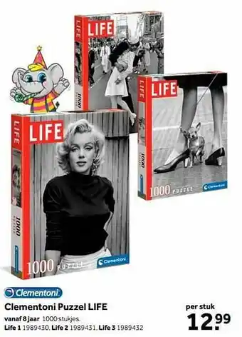 Clementoni puzzel life 1