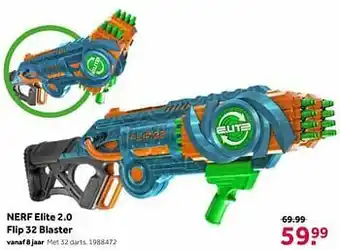 Intertoys Nerf elite 2.0 flip 32 blaster aanbieding