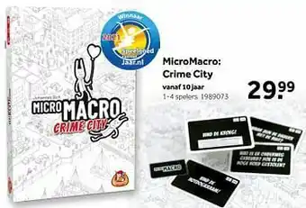 Intertoys Micromacro crime city aanbieding