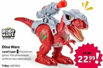 Robo alive dino wars t-rex