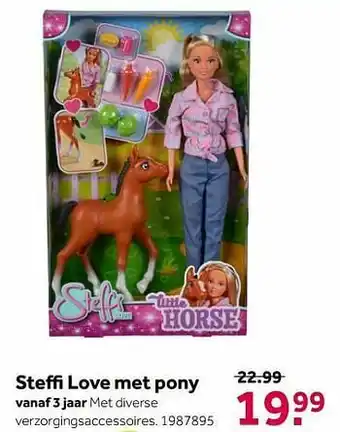Steffi love met pony