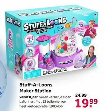 Stuff-a-loons maker station
