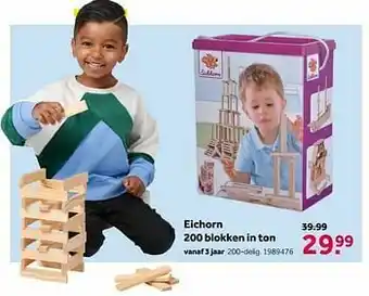 Eichorn 200 blokken in ton