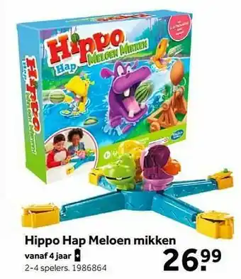 Hippo hap meloen mikken