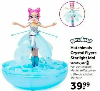 Hatchimals crystal flyers starlight idol
