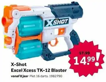 X-shot excel xcess tk-12 blaster