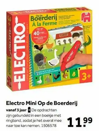 Electro mini op de boerderij