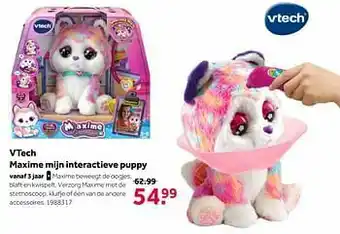 Intertoys Vtech maxime mijn interactieve puppy aanbieding