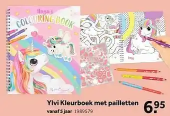 Ylvi kleurboek met pailletten